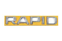 Skoda Rapid 2012–2019 Rapid opschrift (130 x 22 mm) foto 1