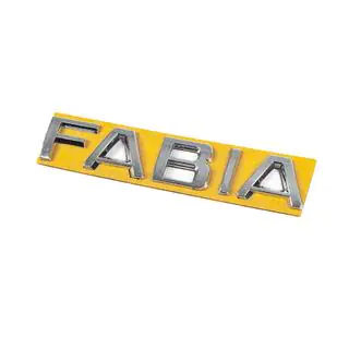 Fabia opschrift (130 x 22 mm) foto 2
