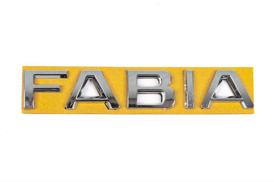 Skoda Fabia 2014–2021 Fabia opschrift (130 x 22 mm) Image