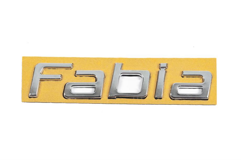 Skoda Fabia 2007–2014 Fabia opschrift (125 x 25 mm) Image
