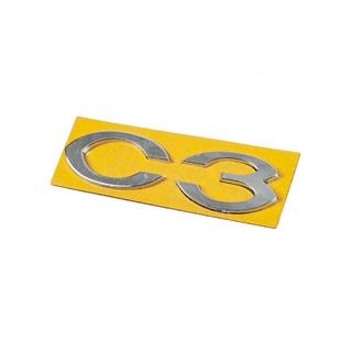 Embleem C3 (113 x 30 mm) Citroen C-3 2009–2016 foto 2
