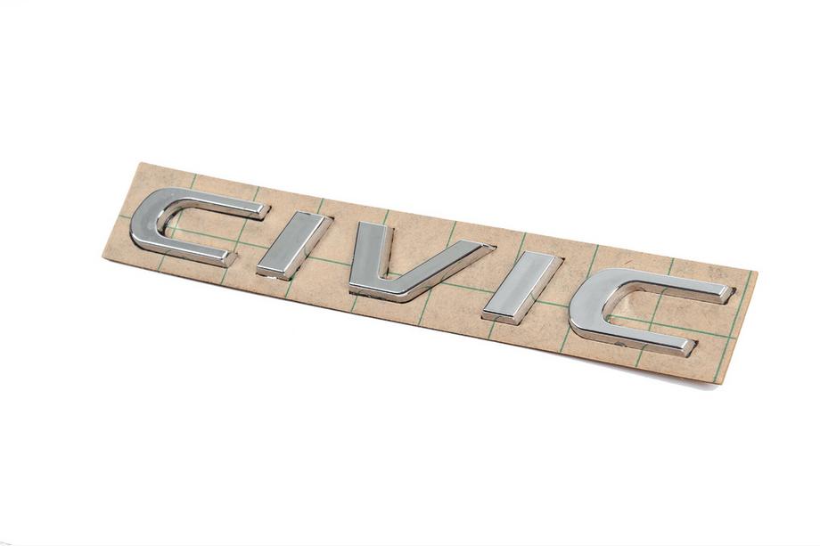Honda Civic HB 2012–2020 Civic embleem (170 mm x 20 mm) Foto 2