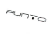 Fiat Punto Grande/EVO 2006–2018 Punto opschrift voor EVO (zwarte stip, 2037b) foto 2