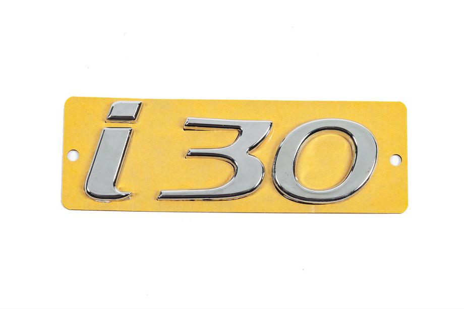 Hyundai I-30 2012–2017 I30 embleem (108 x 37 mm) Image
