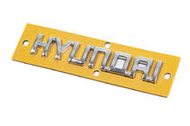 Hyundai opschrift (10.0 cm x 1.5 cm) foto 2