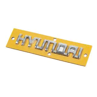 Hyundai opschrift (10.0 cm x 1.5 cm) foto 2