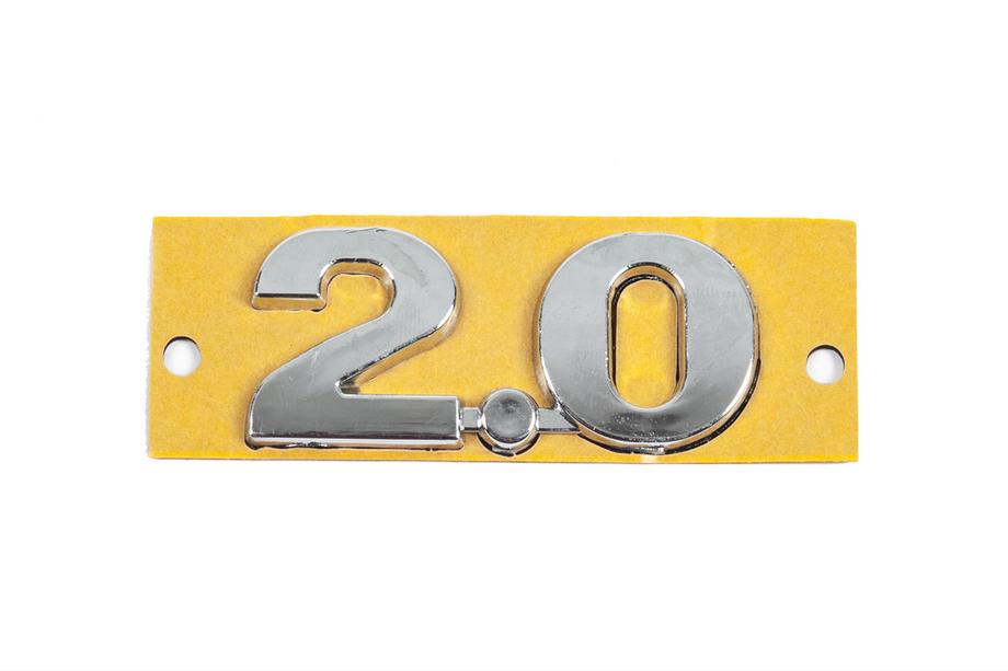 Volkswagen 2.0 badge (58 × 25 mm) Image