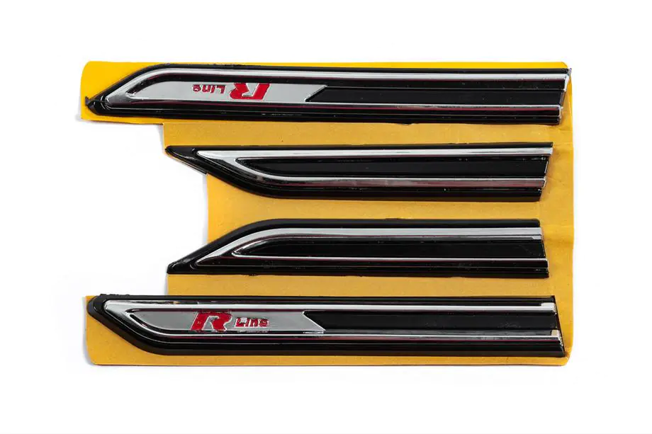 Volkswagen Chromen deurlijsten R-Line 8425C (255/185 mm x 29 mm) Foto 1