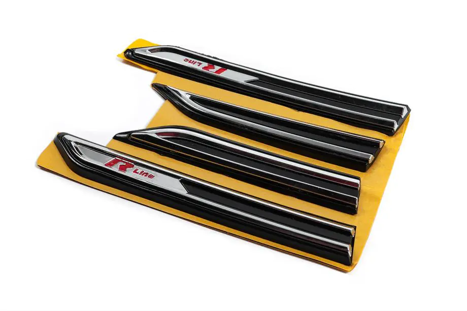 Volkswagen Chromen deurlijsten R-Line 8425C (255/185 mm x 29 mm) Foto 2