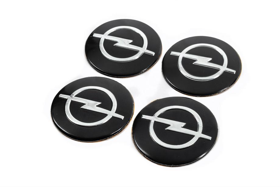 Opel Stickers voor wielnaafkappen 56 mm J1023 (4 stuks) Image