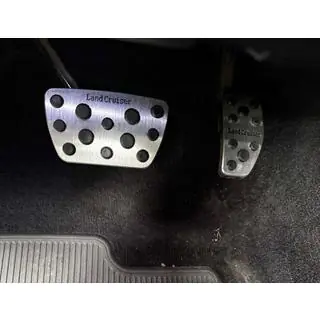 Pedaalcovers 2016+ (set) Toyota Land Cruiser 200 2007–2021 foto 1