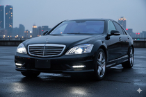 Mercedes S-class W221 2005–2013 Restyling koplampen (Maybach-design X222) foto 2