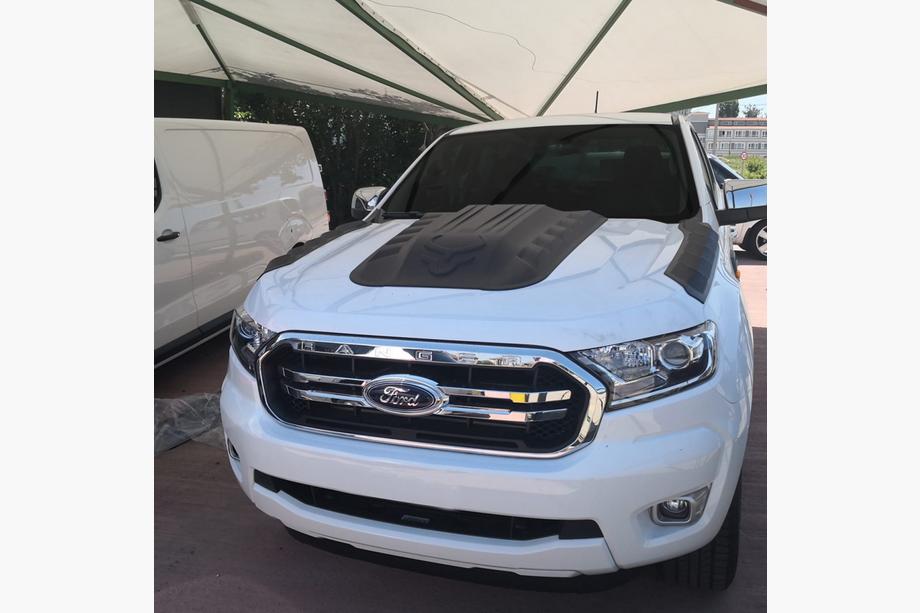 Ford Ranger 2011–2022 Motorkap sierlijst V2 (ABS) Foto 2