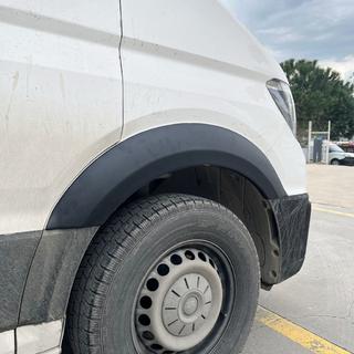 Brede wielkastverbreders (4 stuks, zwart) Volkswagen Crafter 2016– foto 1