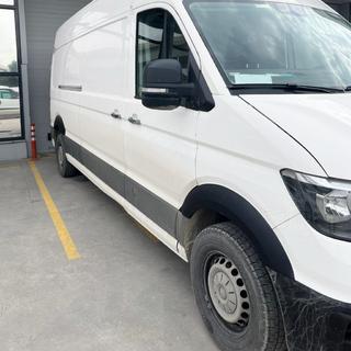 Brede wielkastverbreders (4 stuks, zwart) Volkswagen Crafter 2016– foto 2