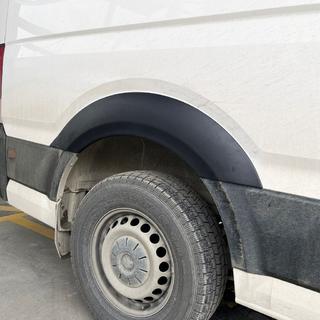 Brede wielkastverbreders (4 stuks, zwart) Volkswagen Crafter 2016– foto 4