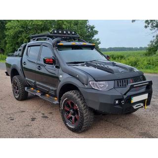 Deurlijsten (4 stuks, ABS) Mitsubishi L200 2006–2015 foto 3