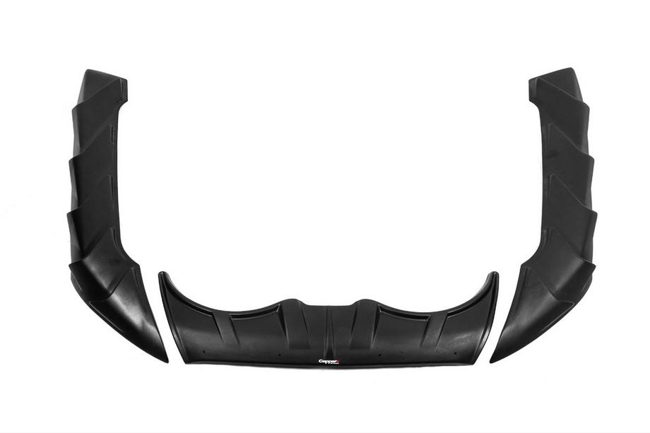 Ford Ranger 2011–2022 Set motorkaplijsten DRAGON (2015-2020, 3 stuks) Foto 4
