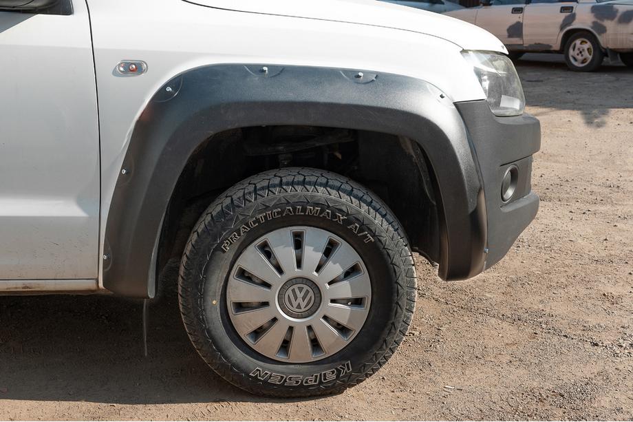 Volkswagen Amarok 2010–2022 Spatbordverbreders EuroCap (ABS, boutmontage) Foto 2