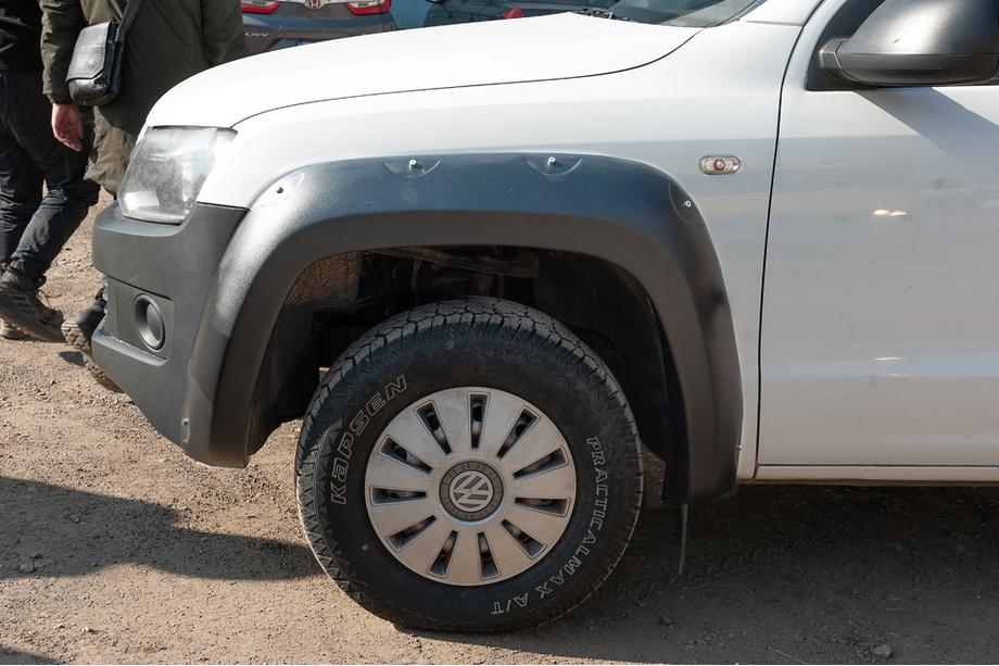 Volkswagen Amarok 2010–2022 Spatbordverbreders EuroCap (ABS, boutmontage) Foto 1