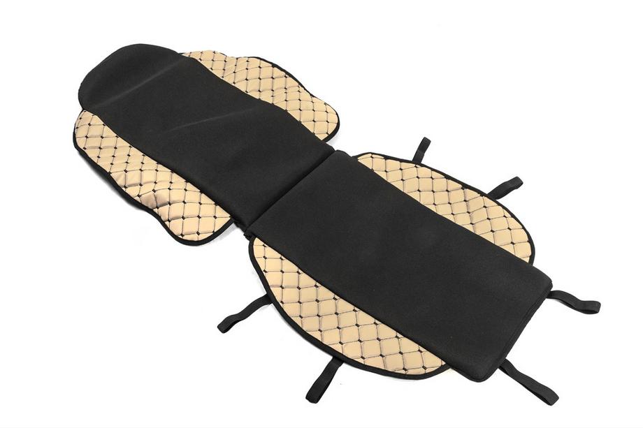 Stoelhoes ECO en stof OLD (1 st., beige met zwarte stiksels + stof) Foto 1