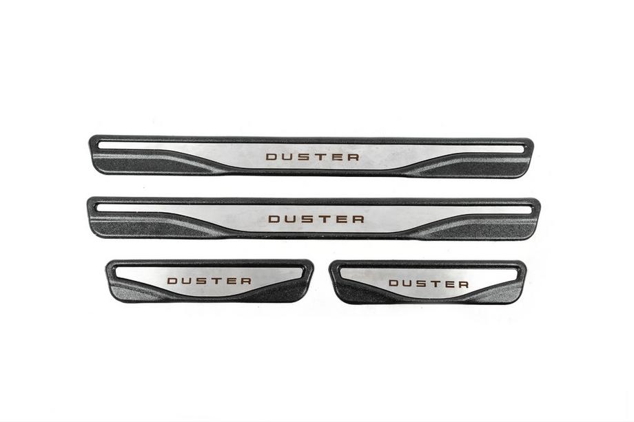 Renault Duster 2008–2017 Carmos V4 dorpellijsten van RVS (4 stuks) Image