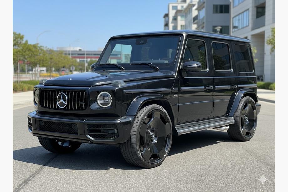 Mercedes G-klasse W463 1990–2018 Gesmede aluminium velgen Custom V2 (R20, 4 st.) Image