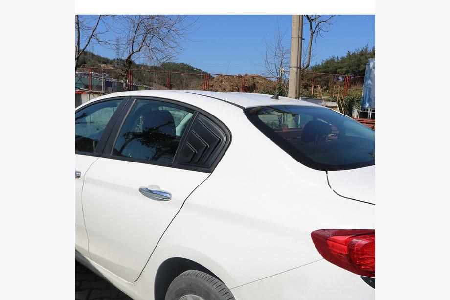 Fiat Tipo 2016– Achterruit afdekkappen EuroCap (2 stuks, ABS) Image
