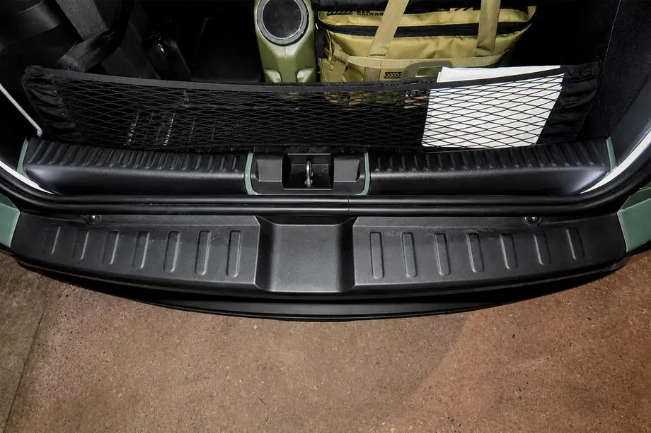 Dacia Sandero 2021– Achterbumperbeschermlijst EuroCap (4 stuks, ABS) Image