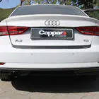 Audi A3 2012–2020 Chroomlijst voor achterbumper EuroCap (2017-2020, ABS) foto 1