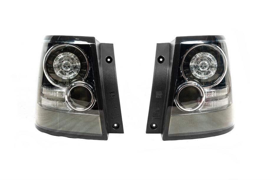 Range Rover Sport 2005–2013 Achterlichten OEM Black (2 stuks) Foto 2