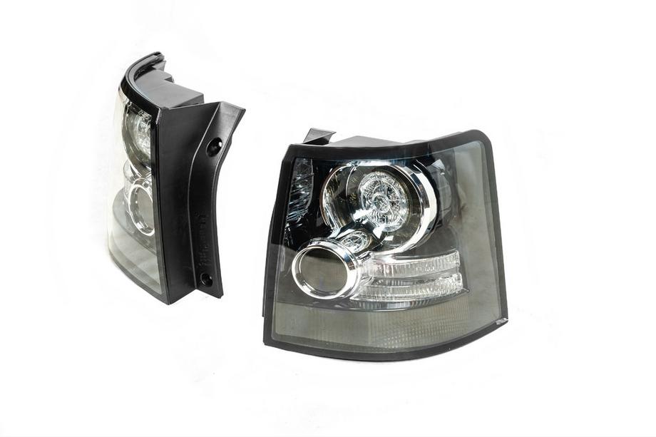 Range Rover Sport 2005–2013 Achterlichten OEM Black (2 stuks) Foto 3