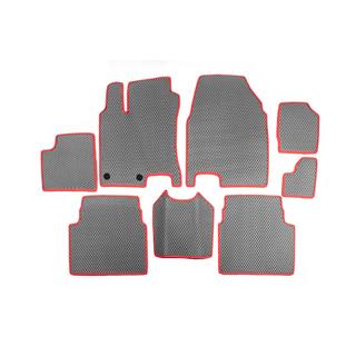 EVA automatten voor +2 (3 rijen, grijs) Nissan Qashqai 2010–2014 foto 1