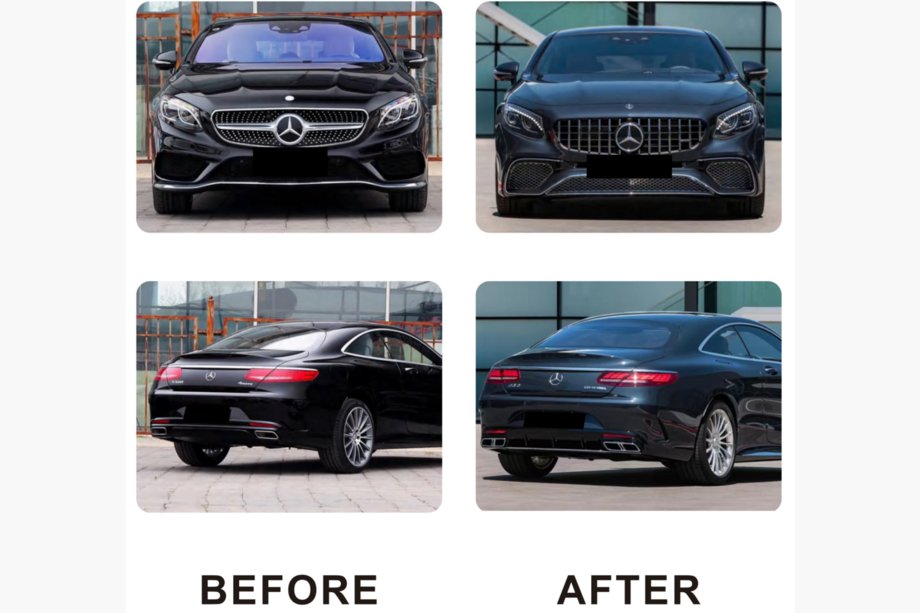 Mercedes S-class C217 Coupé 2014–2020 Bodykit set S65 AMG Foto 1