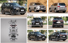 Lexus LX570/450d 2008–2022 Faceliftkit voor LX600 foto 7