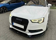Audi A5 2007–2015 Voorbumper lip spoiler (voor Base, 2011-2015, in grondlak/voor spuiten) foto 3