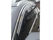 Chery Tiggo 7 2020– Raamwindschermen met chromen sierlijst (set van 4, Niken) foto 7
