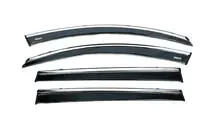 Chery Tiggo 7 2020– Raamwindschermen met chromen sierlijst (set van 4, Niken) foto 4