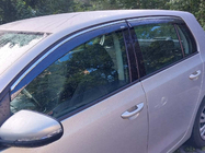 Volkswagen Golf 6 2008–2014 Niken raamwindschermen met chromen sierlijst (HB, 4 st.) foto 2