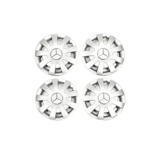 Grijze ABS wieldoppen R16 (1 borgring, 4 stuks) Mercedes Sprinter W906 2006–2018 foto 2
