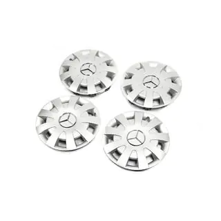 Grijze ABS wieldoppen R16 (1 borgring, 4 stuks) Mercedes Sprinter W906 2006–2018 foto 1