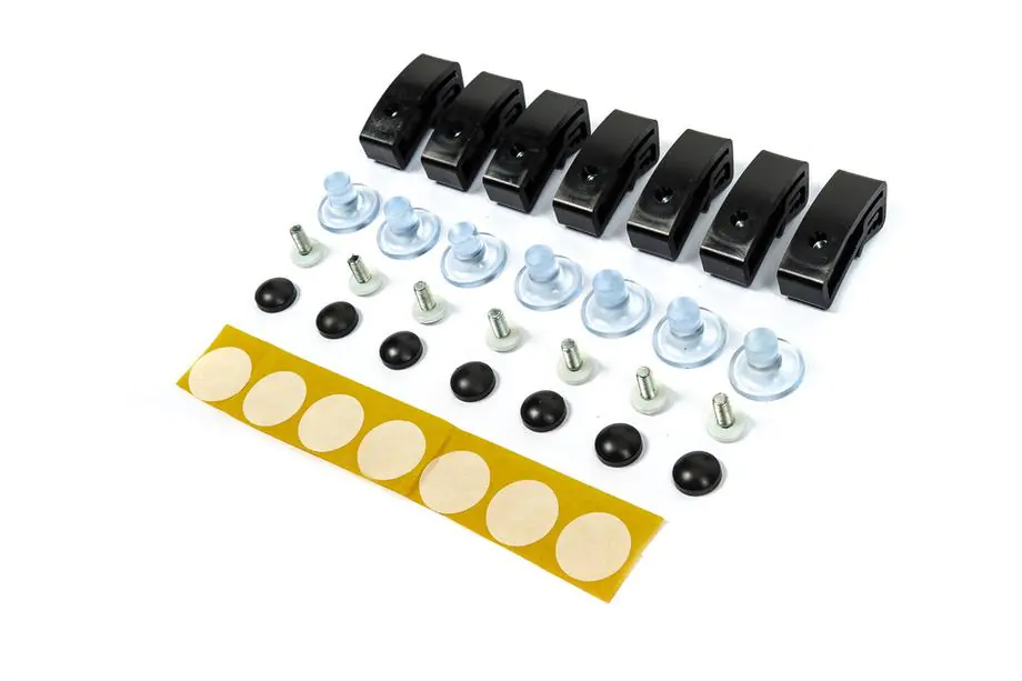 Bevestigingsset voor motorkapdeflector (7 stuks, EuroCap) Foto 2