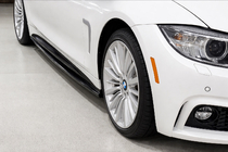 BMW 4 Serie F32/F33/F36 2012–2020 Sideskirts EuroCap (zwart) foto 1