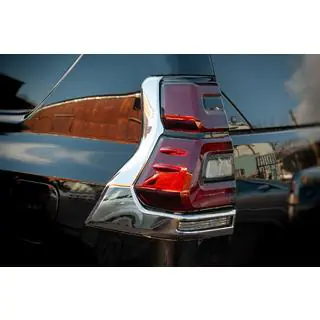 Achterlicht sierlijsten V2 (2 st., 2018+) Toyota Land Cruiser Prado 150 2009–2023 foto 3