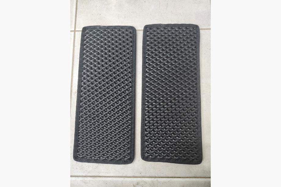 Peugeot Boxer 2006–2025 Polyurethaan dorpelmatten (2 stuks, EVA, zwart) AFGEPRIJSd Foto 1