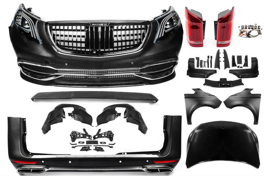 Mercedes Vito W639 2004–2014 Restylingkit voor W447 Maybach Foto 3