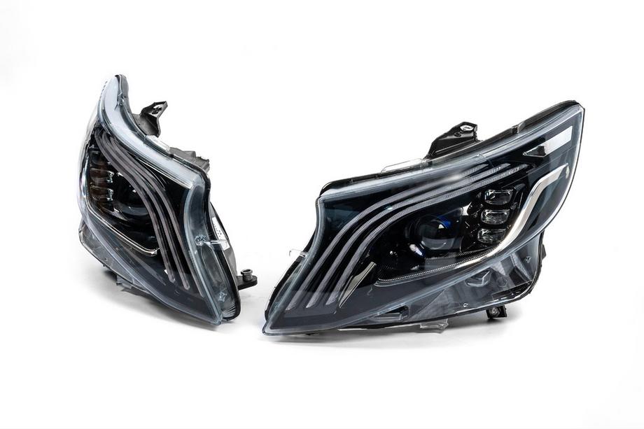 Mercedes Vito W639 2004–2014 Restylingkit voor W447 Maybach Foto 17