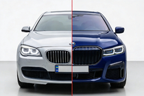 BMW 7 Serie F01/F02 2008–2015 Restylingkit voor G12 M760 (met vervanging van kofferklep en achterschermen) foto 1