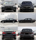 BMW 7 Serie F01/F02 2008–2015 Restylingkit voor G12 M760 (met vervanging van kofferklep en achterschermen) foto 129