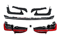 BMW 7 Serie F01/F02 2008–2015 Restylingkit voor G12 M760 (met vervanging van kofferklep en achterschermen) foto 65